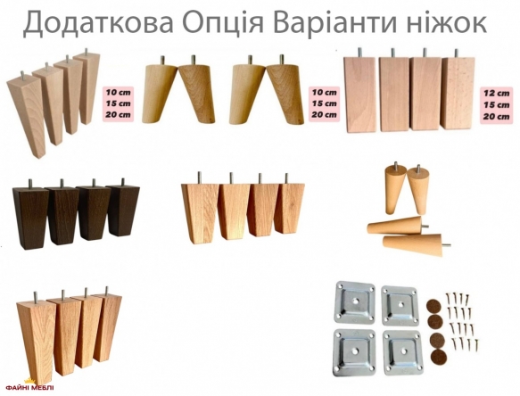 Ліжко м'яке Файні меблі Полоска 2 з підйомним механізмом 2
