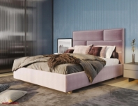 Кровать мягкая Городок Стенфорд с подъемным механизмом