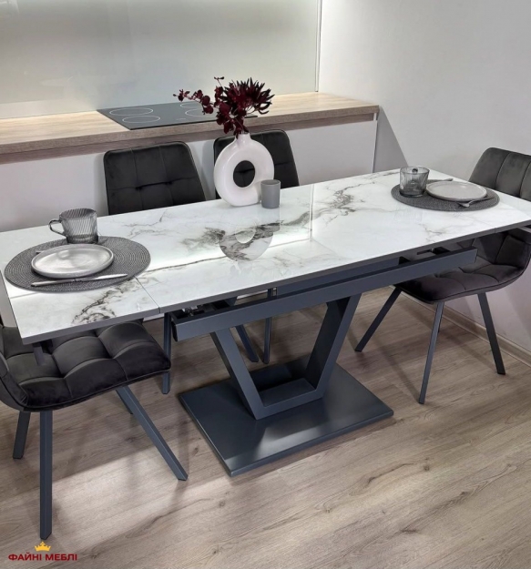 Стіл кухонний розкладний Джем Maxi V / Максі В 110-170 см 30