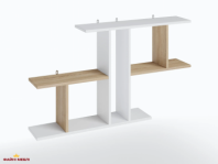 Полка настенная белый/сонома T8