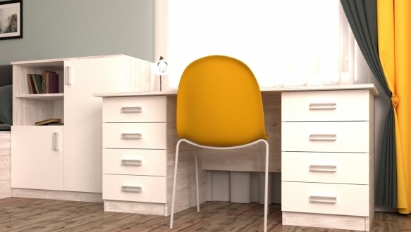 Стол с двумя тумбами 2