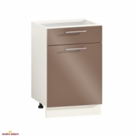 Тумба нижня Н50.82.1Я1Д Фарбований високий глянець з друком