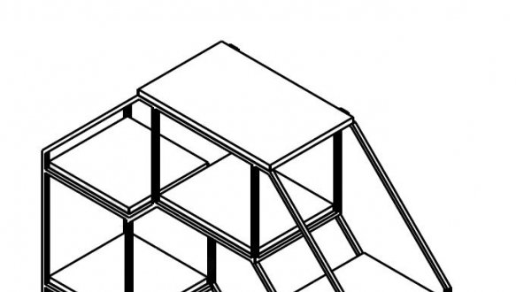Этажерка навесная SFW/104 Мерс 0