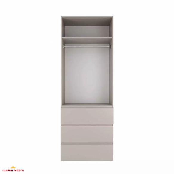 Шкаф распашной комбинированный четырёхдверный Art In Head №10 Light, ширина 160 см 8 Шкаф распашной комбинированный четырёхдверный Art In Head №10 Light, ширина 160 см 8