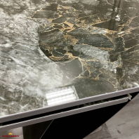 Стол Garold (160-220 см) Crimea Grey Glossy