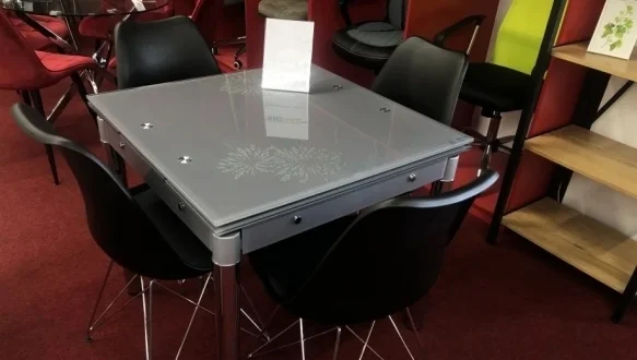 Стіл GD-082 Сірий 4