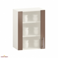 Шафа верхня В50.72.1СК/В50.92.1СК Фарбований високий глянець з друком