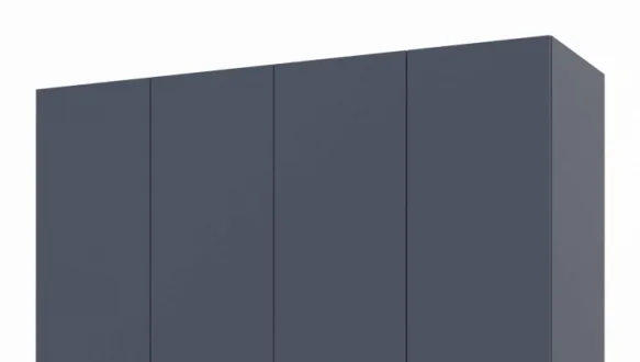 Шафа 4Д Гелар Дорос 4 дверна білий 155 см 2