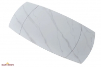 Стол Oswald (120-180 см) White (+grey) Matt