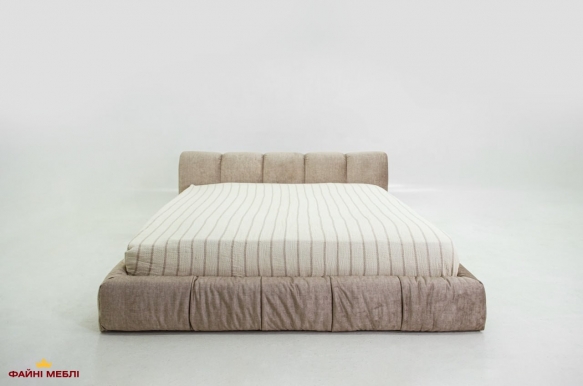 Ліжко м'яке двоспальне з підйомним механізмом Шик Галичина Бонні Слім 6