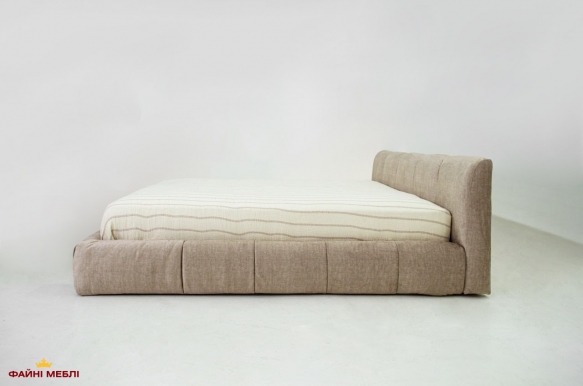 Ліжко м'яке двоспальне з підйомним механізмом Шик Галичина Бонні Слім 8