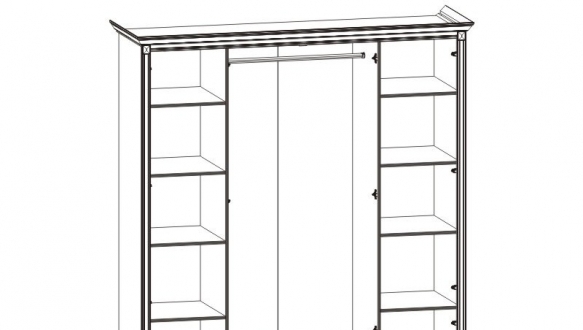 Шкаф NSZF4D1S Стилиус 0