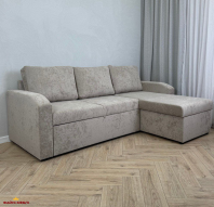 Кутовий диван розкладний дельфін Анжело Меблі Стиль 223 х 151 см