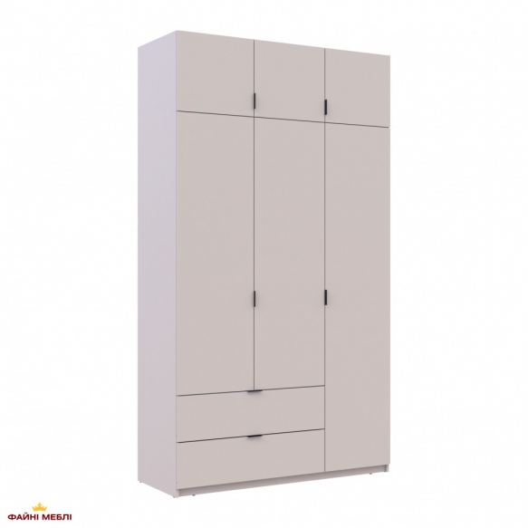 Шкаф для одежды Дорос Лукас кашемир 3 ДСП 135 см 5