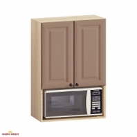 Тумба верхняя В60.92.2Д. под микроволновку Атланта глянец