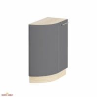 Тумба нижняя Н30.82.2Д кут. гнут. Хай-тек с цветной печатью