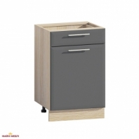 Тумба нижня Н50.82.1Я.1Д Хай-Тек глянець перламутр