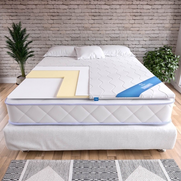 Матрас топпер V Foam Microfiber 2