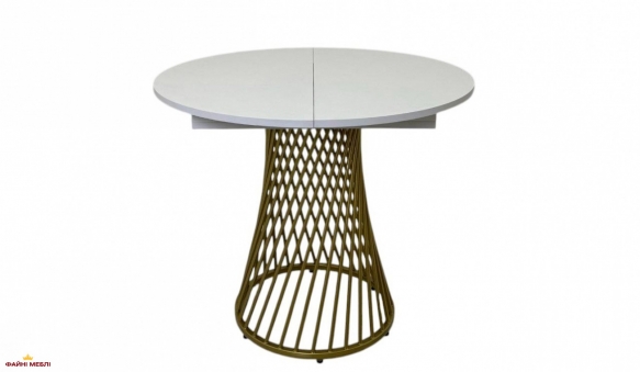 Стол круглый раскладной MebliRoMax Rondo slide / Рондо Слайд D900 11