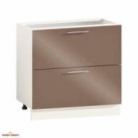 Тумба нижня Н80.82.2Я Фарбований високий глянець з друком