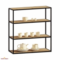 Тумба верхняя В80.92 металл.открытая Омега ручка