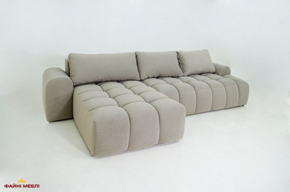 Кутовий диван розкладний дельфін Бабл Шик Галичина 323 х 169 см 1