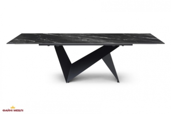 Стол Patrik 160-240 Marquina Black Matt
