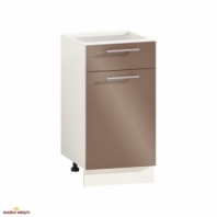 Тумба нижняя Н40.82.1Я1Д Крашеный высокий глянец с печатью