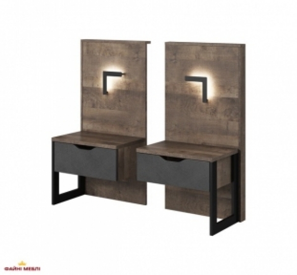 Тумби приліжкові з LED 1S/52 Arden