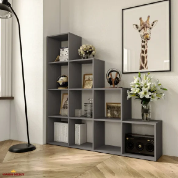 Стелаж антрацит на 10 комірок GT40