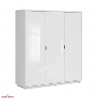 Шафа SZF3D BRW Poland Forn 3 дверна білий глянець 180 см