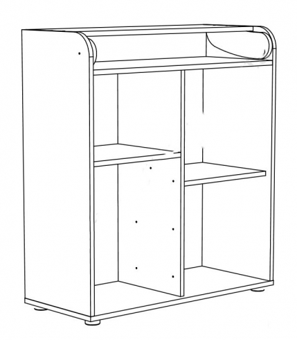  Комод пеленальный 1D3S Алекс 3