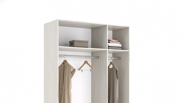 Шкаф 3дв Эмма 0