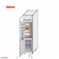 Пенал правый холодильник 60ПХ/2140 Pro Blum Миллениум WG