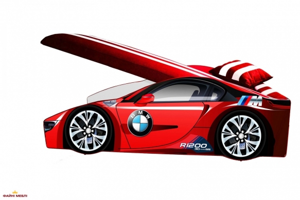 Детская кровать ЭЛИТ BMW 11