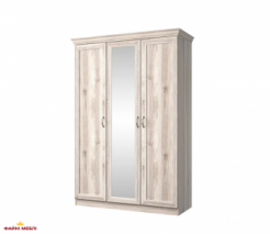 Шафа з дзеркалом 3D каштан nairobi Lizbon