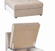 Диван 1Н нерозкладний з нішею Шеріданс Меблі Стиль