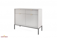 Комод Серый/Черные ножки KSZ104 Nova