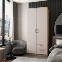 Шкаф для одежды Дорос Ронди кашемир 2 дверный 82 см