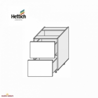 Секция нижняя 60Н2ШХ/820 Pro Hettich Миллениум WG
