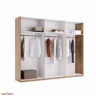 Шафа 6дв глянець Нікі