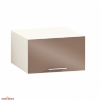 Антресоль А60.36.1Д Бар глубокая Крашеный высокий глянец с печатью