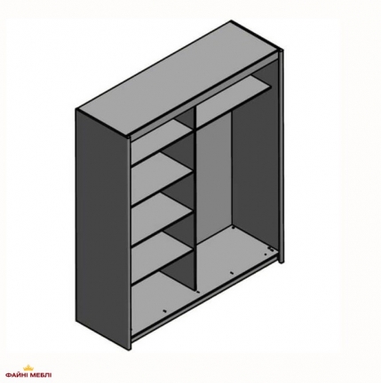 Шкаф-купе 180 Марио 3