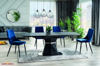 Стул Piano B Matt Velvet синий