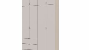 Шафа Дорос Лукас кашемір 4 дверна з 2-ма шухлядами 180 см