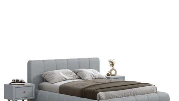 Ліжко м'яке двоспальне Віоріна Деко Подіум 25