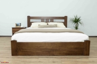 Кровать с подьемным механизмом Геракл с низьким изножием