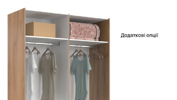 Шафа-купе з дзеркалом 2,0*2,1 Асті 5