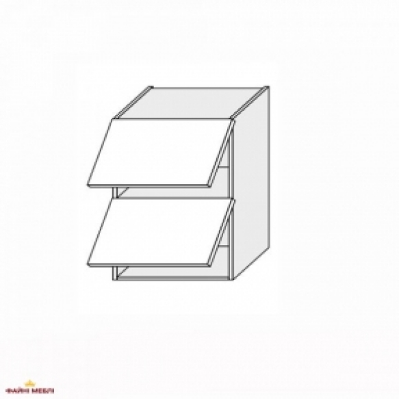 Секция верхняя 80В/900 2дв Газ Лифт Миллениум WG