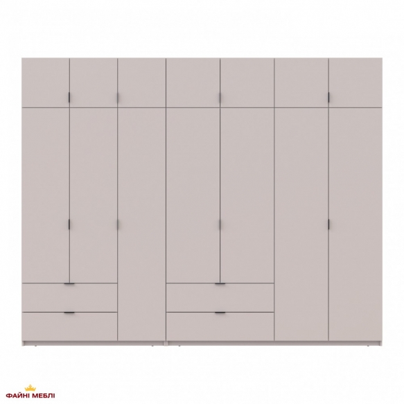 Шафа для одягу Дорос Лукас кашемір 7 дверна 300 см 4